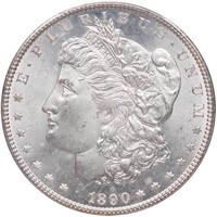 $1 1890-CC PCGS MS65+