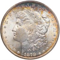 $1 1878-CC PCGS MS66+ CAC