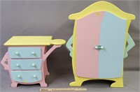 Funky Doll Furniture & Clothes