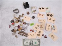 Lot of Assorted Jewelry - Many on Cards