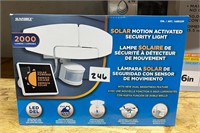 Solar Motion Activated Security Light, LED