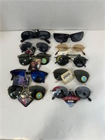 10 Prs Variety Fashion Sunglasses