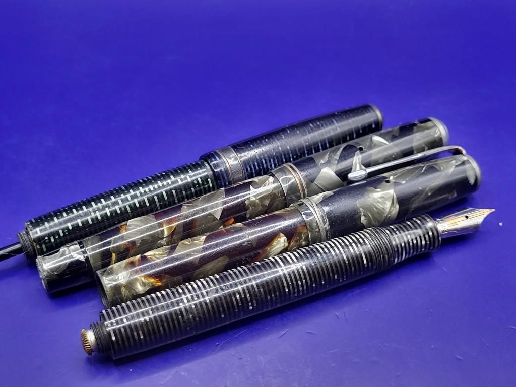 Estate Fountain Pens, Mechanical Pencils, Writing Implements