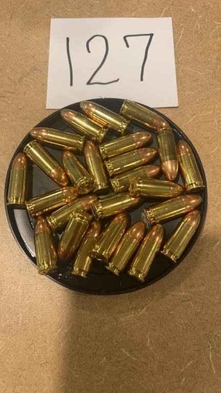 Federal 9mm 
25 shells