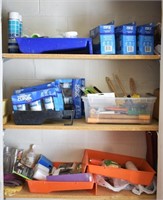 Storage Closet w/ Misc. Paint Supplies & Tools