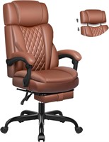 Executive Leather Office Chair  Big and Tall
