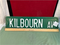 *KILBOURN AVE STREET SIGN