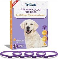 4 Pack Calming Collar for Dogs, Dog Anxiety Relief