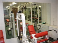 (2) Workout Mirrors - Individual Size 4ft x 5ft,