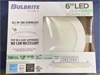 Bulbrite 6” All-In-One DOWNLIGHT Bundle