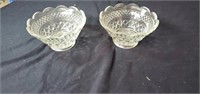 Wexford glass candleholders