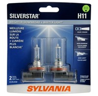 Opened Sylvania Silverstar Halogen Headlight H