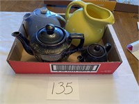 Vintage Teapots, Pitcher Hall’s Kitchenware, Japan