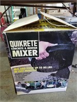 Quikcrete Concrete & Mortar Mixer