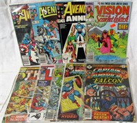 Lot of 9 Avengers & Other Marvel Super Hero Comics