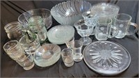 Variety of Clear Glass