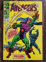 The Avengers 52(1968)1st GRIM REAPER PANTHER JOINS