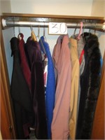 Clothes in Closet