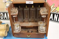 VINTAGE COUNTER TOP MINI BAR