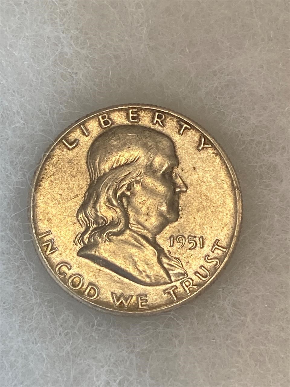 1951 Franklin Half