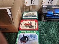 (3) Train-in-a-Box Sets, BatteryOp