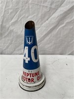 Original Neptune 40 tin oil bottle top