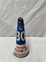 Original Neptune 30 tin oil bottle top