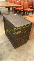 Wooden file cabinet