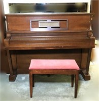 Hamilton Upright Piano & Bench