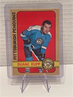 Duane Rupp 1972/73 Card