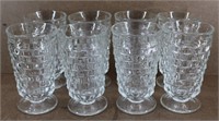 8 Indiana Glass American Whitehall Cooler Glasses
