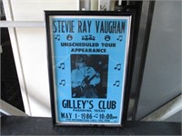 Wall Art - Stevie Ray Vaughan (15" x 24")