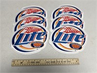 6 Miller Lite Beer Patches