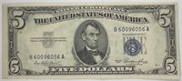 1953 Series $5 Silver Certificate - UNC