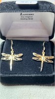 Langers Sterling Silver Butterfly Earrings
