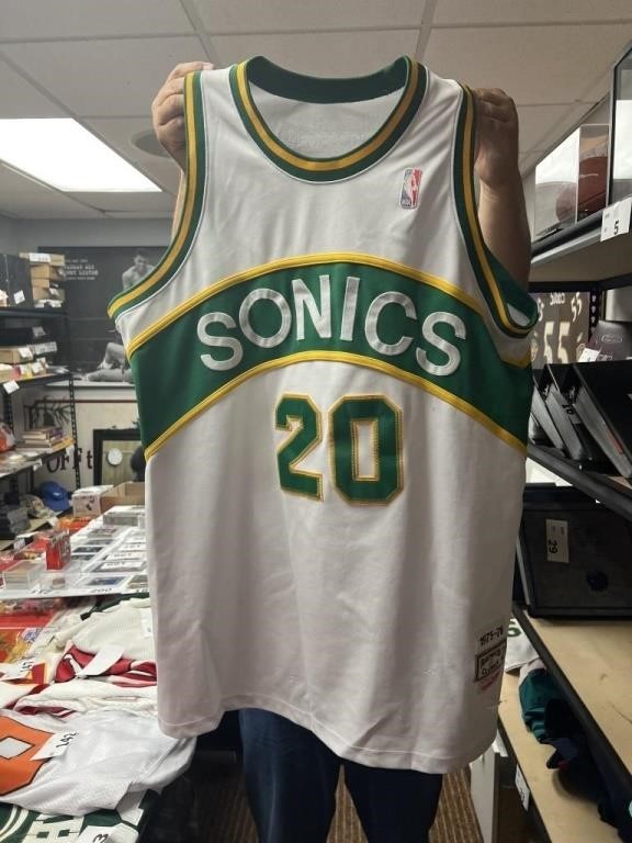 GARY PATON JERSEY SONICS