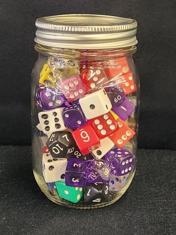 COLLECTION OF VARIOUS GAMING DICE