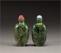 Jade snuff bottle of Qing Dynasty