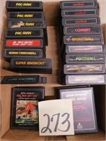 (20) Atari 2600 Games - Pac Man, Missile Command,