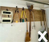 Wall of Yard Tools