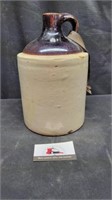 Stoneware whiskey jug