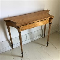 EMPIRE INLAID STYLE HALL TABLE