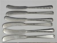 Vintage Sterling Silver Butter Knives See Pictures