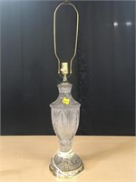 Crystal Lamp 20" to socket no Shade