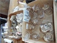 2 Boxes Assorted Stemware