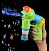 LED 5.5 Inch Frog Bubble Gun