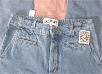 RARE! LOEWE WOMENS VTG STYLE JEANS SIZE 36 #C089