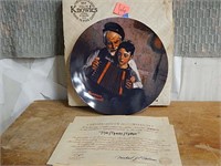 Norman Rockwell "The Music Maker" Plate