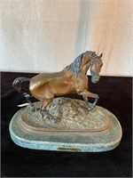 Pierre-Jules Mene Bronze Statue "Stallion"