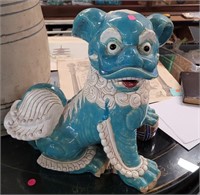 Antique Chinese Large Foo Dog 16 x 16 inches